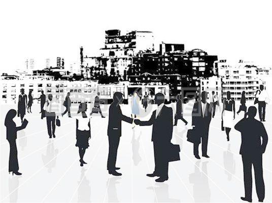 都市商務(wù)精英矢量