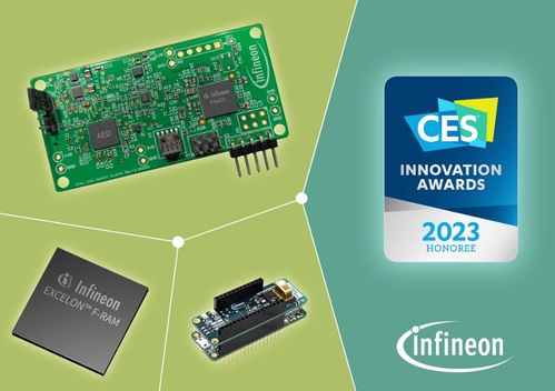 英飛凌榮獲三項CES 2023創新大獎，彰顯科技精英實力